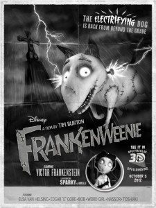 locandina Frankenweenie