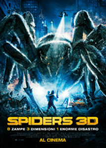 Spiders 3d locandina